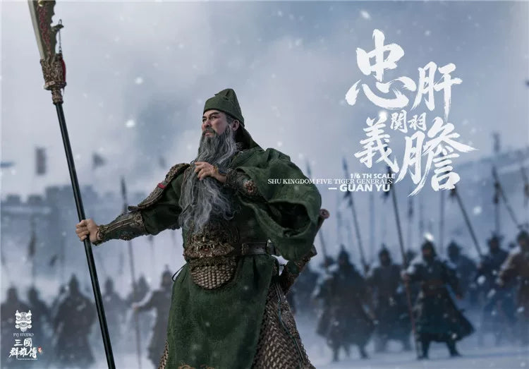 Pre-order 1/6 FYJ Studio FYJ004 Three Kingdoms Series – Guan Yunchang, One of the Five Tiger Generals of Shu Han Single Edition