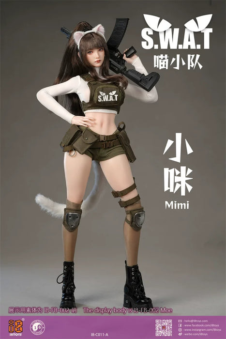 Pre-order 1/6 i8TOYS i8-C011 Meow SWAT - Mimi Clothing set