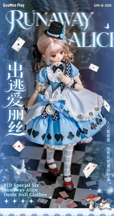 Pre-order 1/6 GOOMOO GM-B-008 Escape Alice Clothes Set