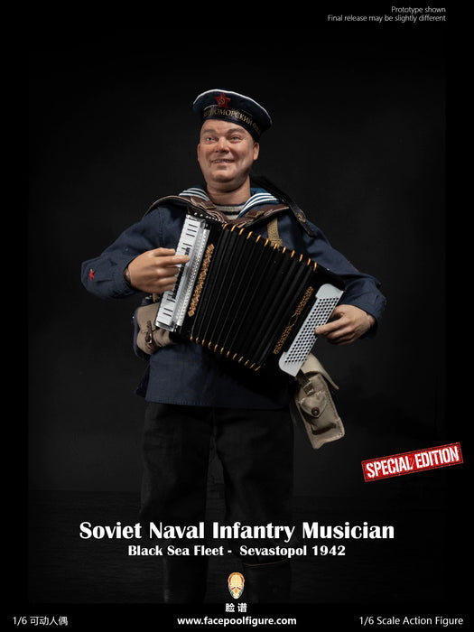 Pre-order 1/6 Facepool FP021 Soviet Naval Infantry Musician – Black Sea Fleet