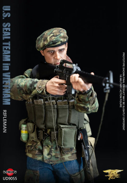 Pre-order 1/6 UJINDOU UD9055 U.S. SEAL TEAM in VIETNAM RIFLEMAN Figure
