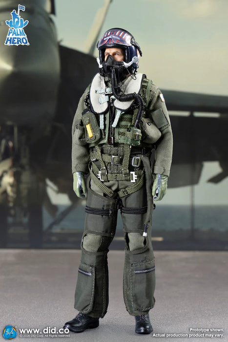 Pre-order 1/12 DID XM80031 F/A-18E Pilot - Captain Mitchell Action Figure
