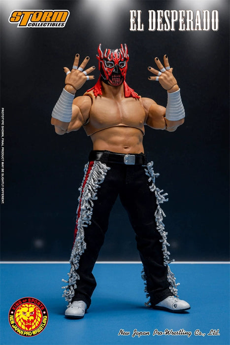 Pre-order 1/12 Storm Collectibles NJED01 EL DESPERADO (Red Mask Version)