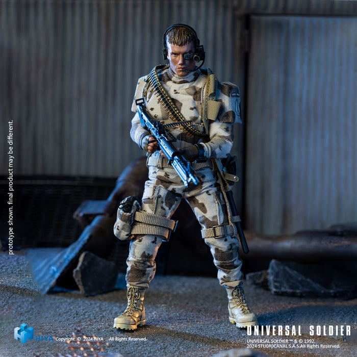 Pre-order 1/12 Hiya Toys ESU0254 Universal Soldier Action Figure