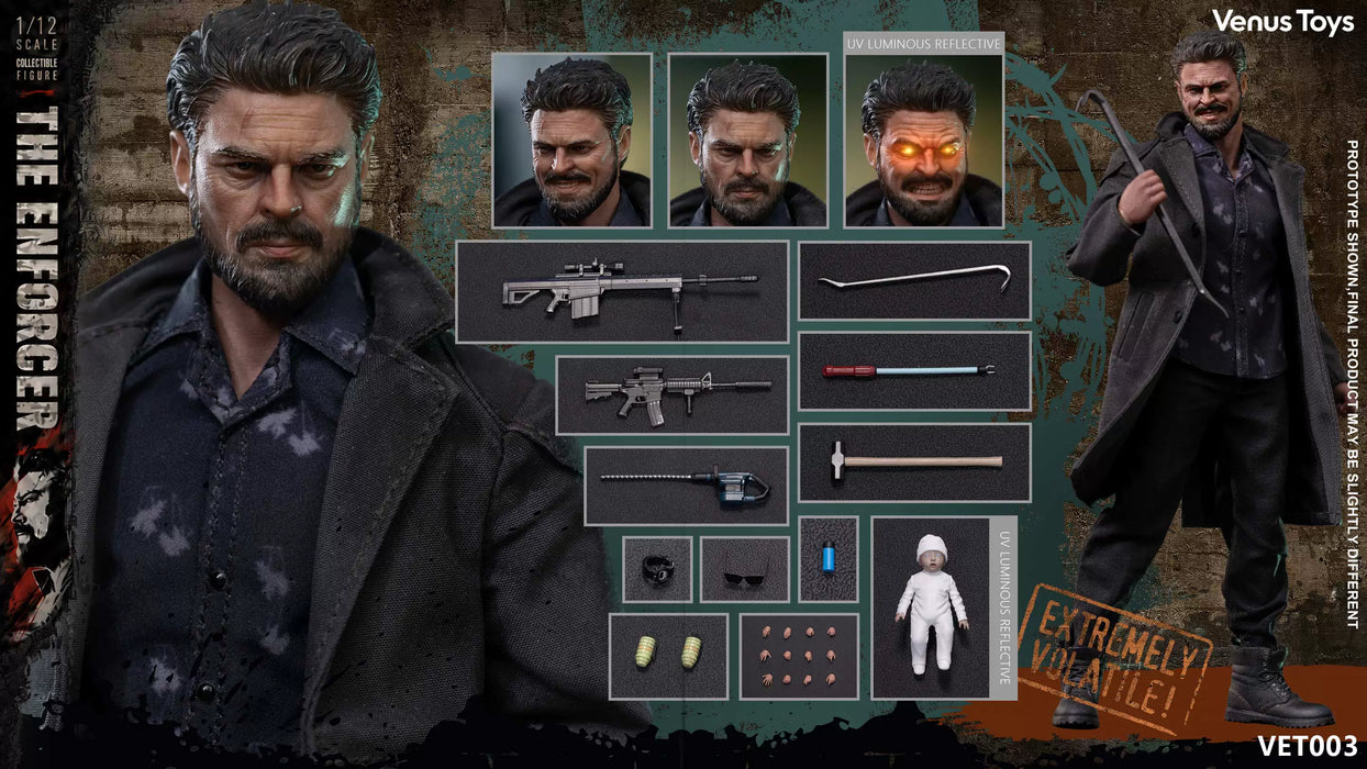 Pre-order 1/12 Venus Toys VET003 ENFORCER Action Figure