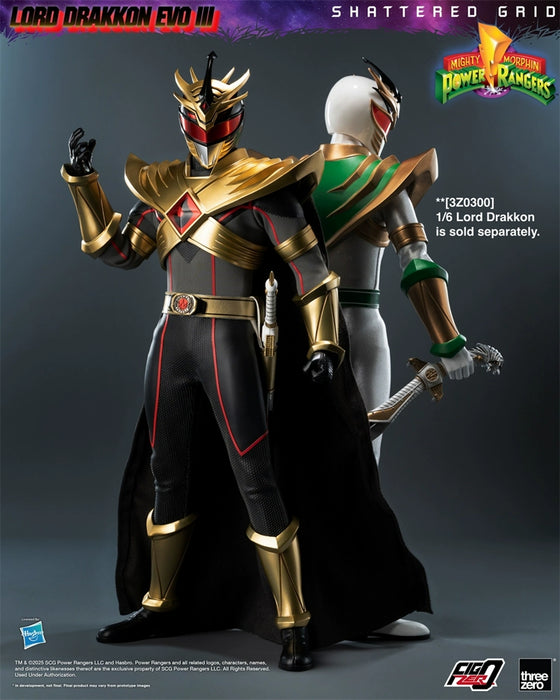 Pre-order 1/6 THREE ZERO 3Z1026 Power Rangers Lord Drakkon Evo III