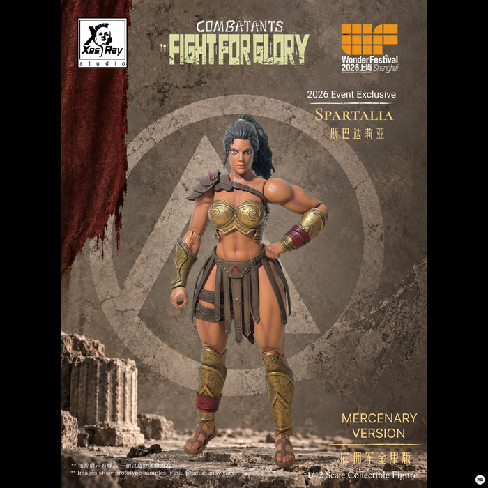 Pre-order 1/12 Xray Spartalia WF26 Action Figure