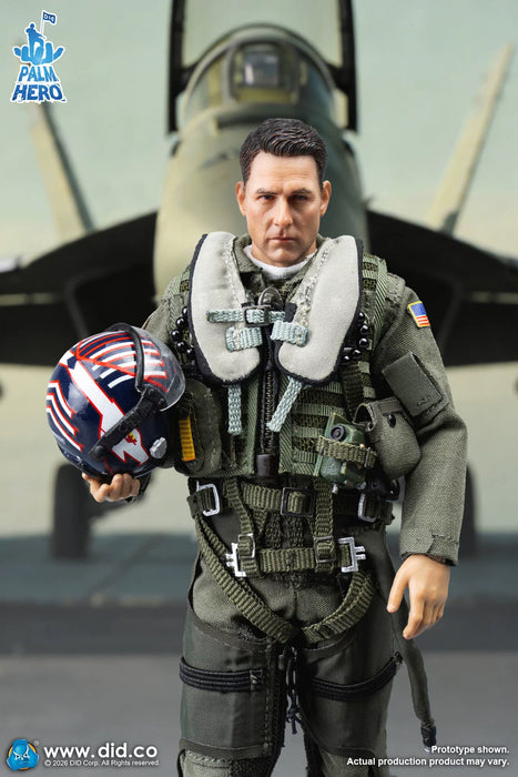 Pre-order 1/12 DID XM80031 F/A-18E Pilot - Captain Mitchell Action Figure