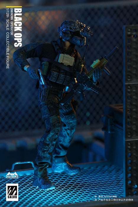 Pre-order 1/12 HASUKI SA01 Black Ops Operator Action Figure