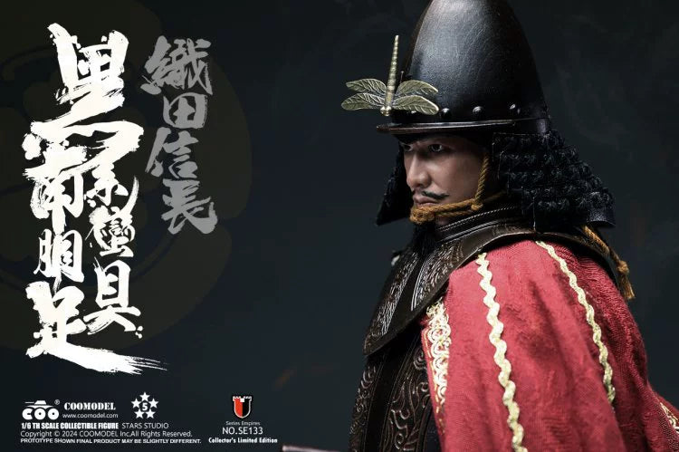 In-stock 1/6 COOMODEL BLACK EURO-STYLE SAMURAI ARMOR - ODA NOBUNAGA SE132 / SE133