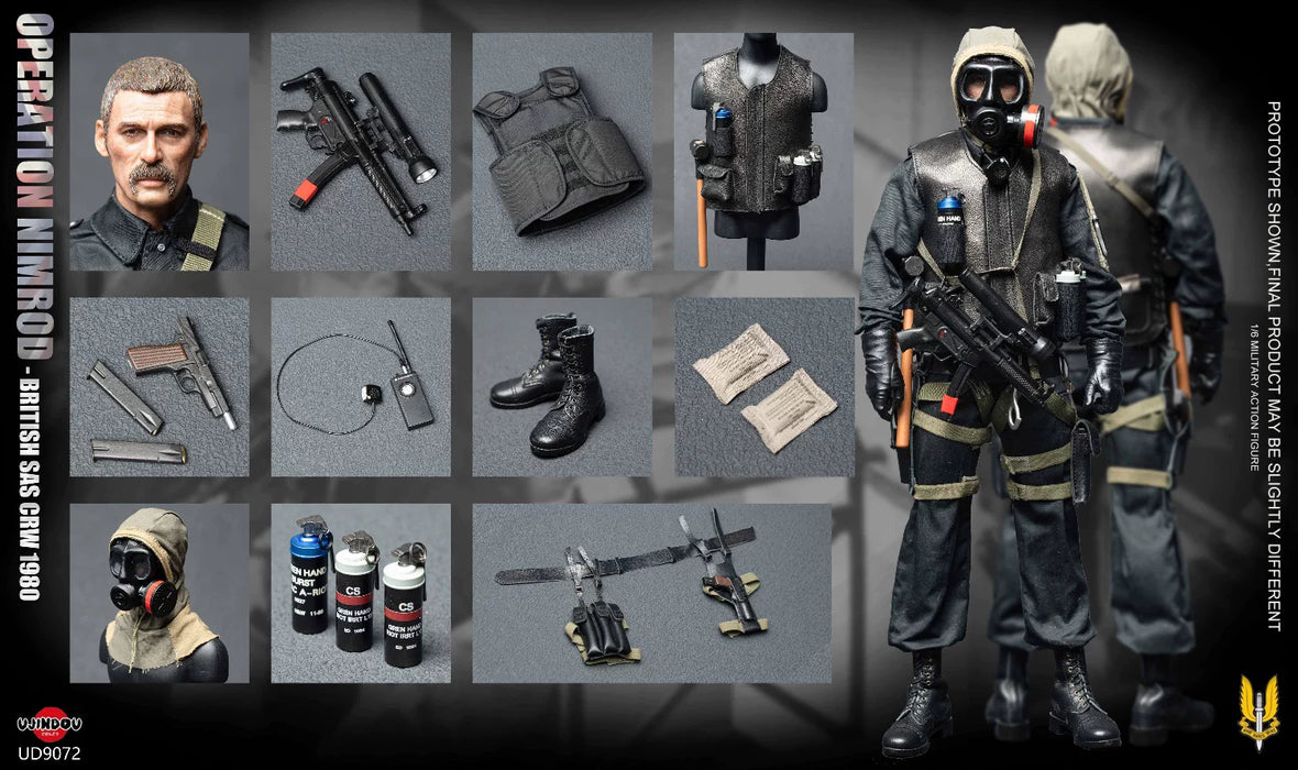 Pre-order 1/6 UJINDOU UD9072 BRITISH SAS CRW 1980 Action Figure