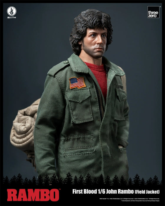 Pre-order 1/6 THREE ZERO 3Z0553 John Rambo (Field Jacket) Action Figure