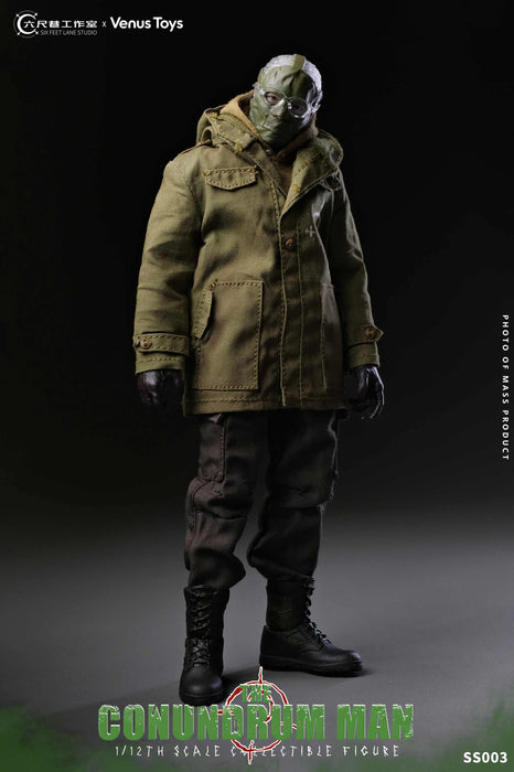 Pre-order 1/12 Six Feel Lane Studio SS003 The Conundrum Man Action Figure