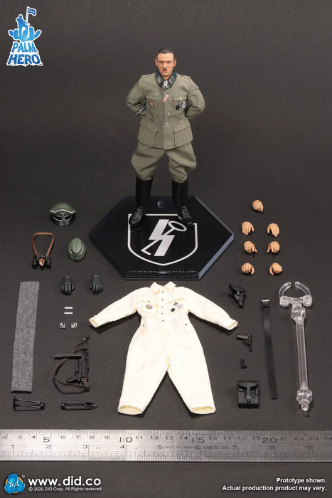 Pre-order 1/12 DID XD80041 WWII German SS Commander – Kurt Meyer Action Figure