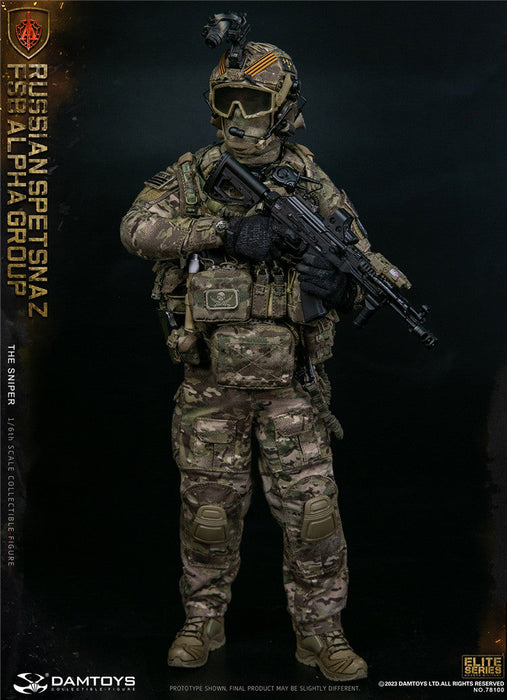 Pre-order 1/6 DAMTOYS 78100 RUSSIAN SPETSNAZ FSB ALPHA GROUP SNIPER