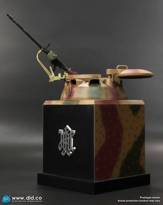 Pre-order 1/6 DID E60077 Panther Tank Diorama With MG34 Scene Diorama