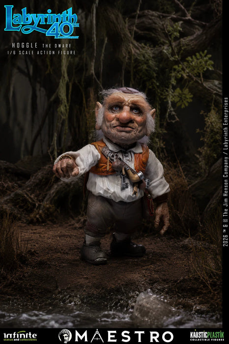Pre-order 1/6 Infinite Statue 8033300432549 LABYRINTH HOGGLE THE DWARF Action Figure