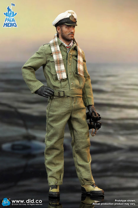 In-stock 1/12 DID WWII German U-Boat Commander – Lehmann