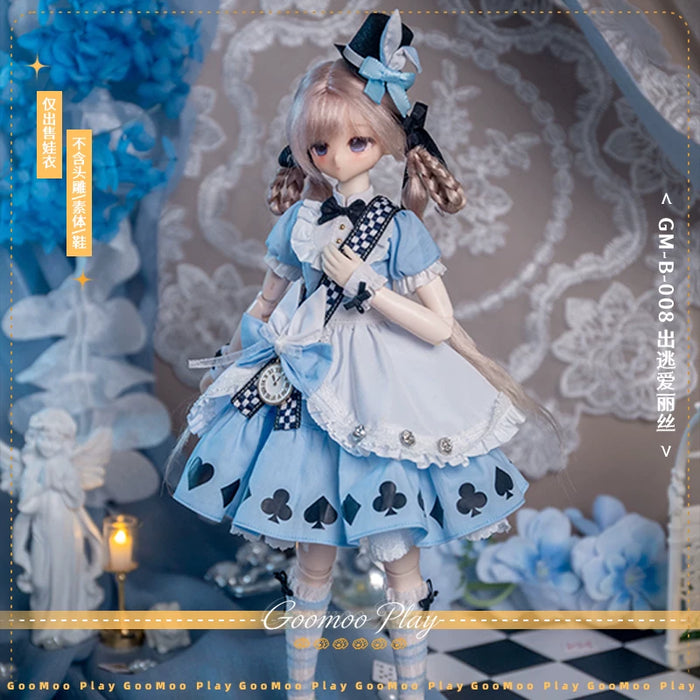 Pre-order 1/6 GOOMOO GM-B-008 Escape Alice Clothes Set