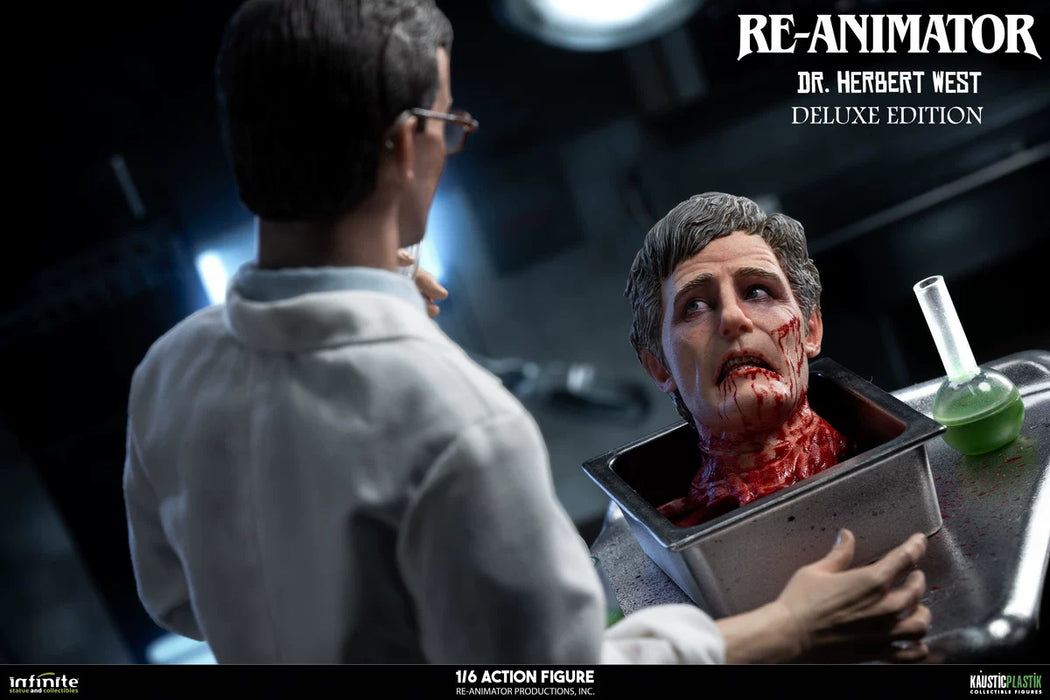 Pre-order 1/6 Infinite Statue HERBERT RE-ANIMATOR DOCTOR HERBERT WEST Action Figure
