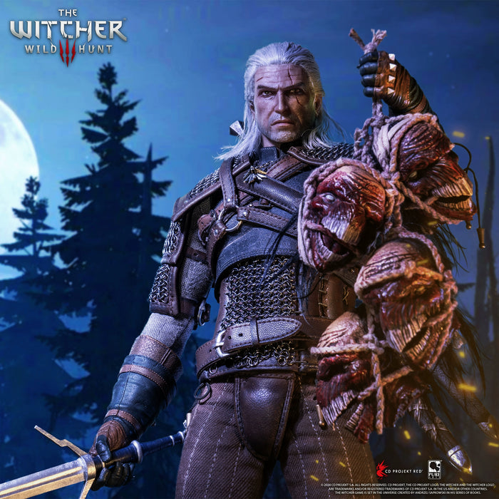 Pre-order 1/6 PureArts PA010TW The Witcher 3: Wild Hunt Geralt of Rivia Action Figure