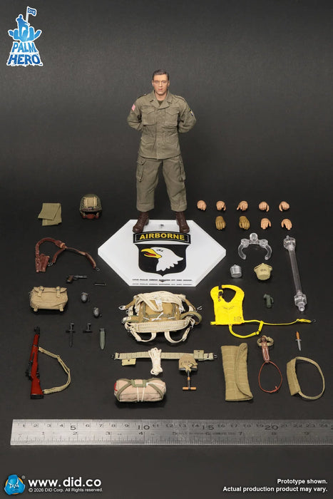 Pre-order 1/12 DID XA80039 WWII U.S. Army 101st Airborne Division – Captain Winters Action Figure