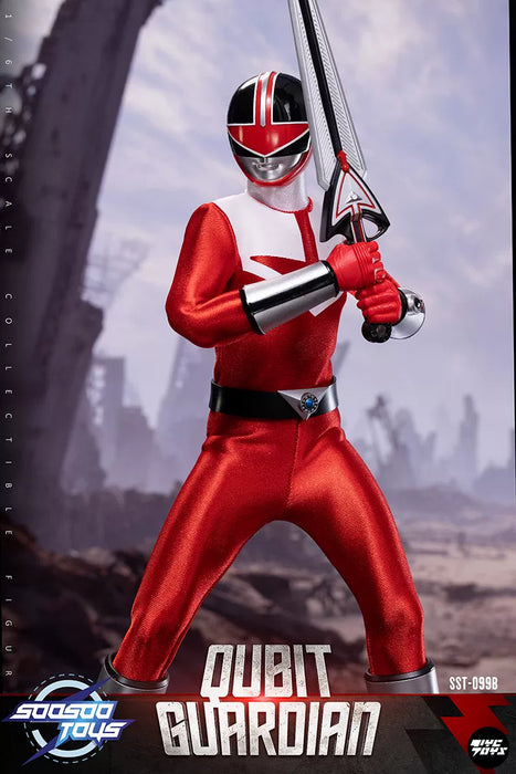 Pre-order 1/6 Soosootoys SST-099AB Red time Guardian & Qubit Guardian Action Figure