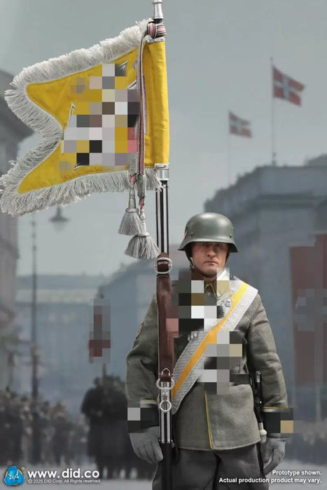 Pre-order 1/6 DID D80193 WWII German Cavalry Standard-Bearer Anselm Action Figure