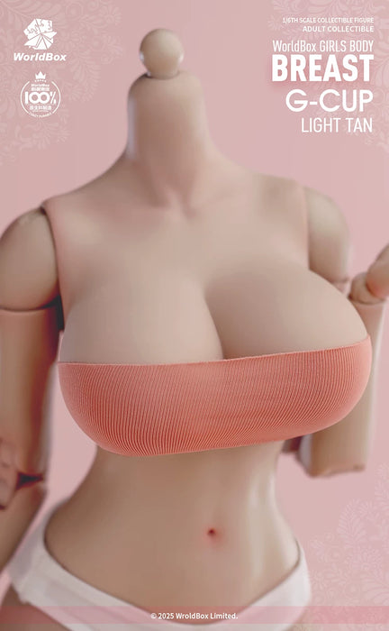 Pre-order 1/6 WORLD BOX Breast G-Cup Enhancement Replacement Accessories