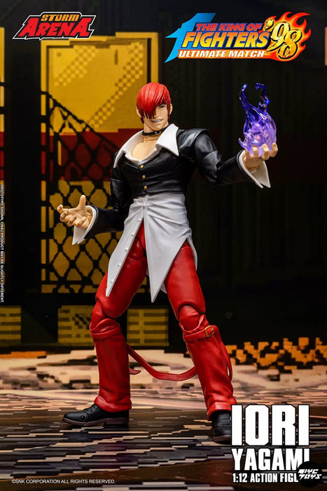 Pre-order 1/12 Storm Collectibles KFSA04 IORI YAGAMI - THE KING OF FIGHTERS 98'UM