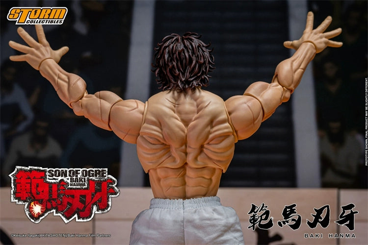 Pre-order 1/12 Storm Collectibles KIBK05 Baki Hanma Action Figure