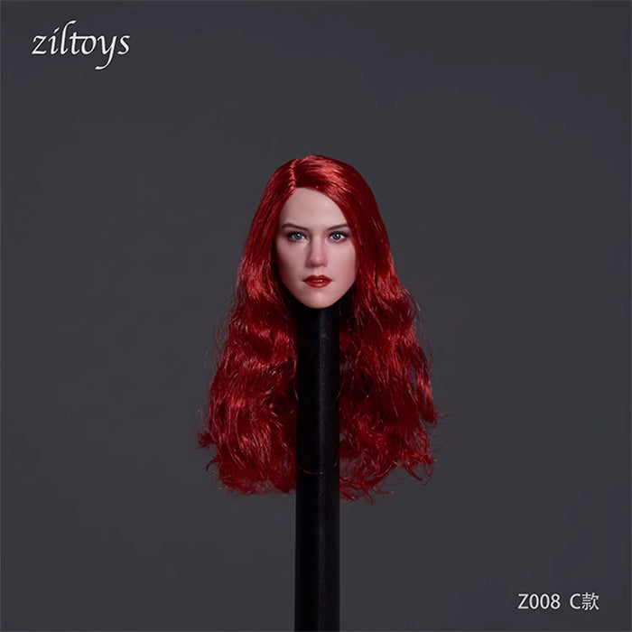 In-stock 1/6 ZILTOYS Z008 Female Head Sculpt