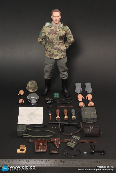 Pre-order 1/6 DID D80196 WWII German GD Infantry Officer – Jakob Action Figure