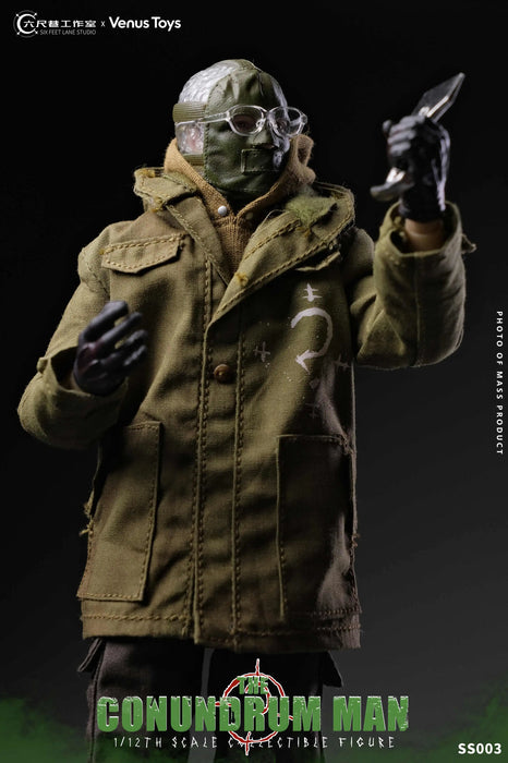 Pre-order 1/12 Six Feel Lane Studio SS003 The Conundrum Man Action Figure