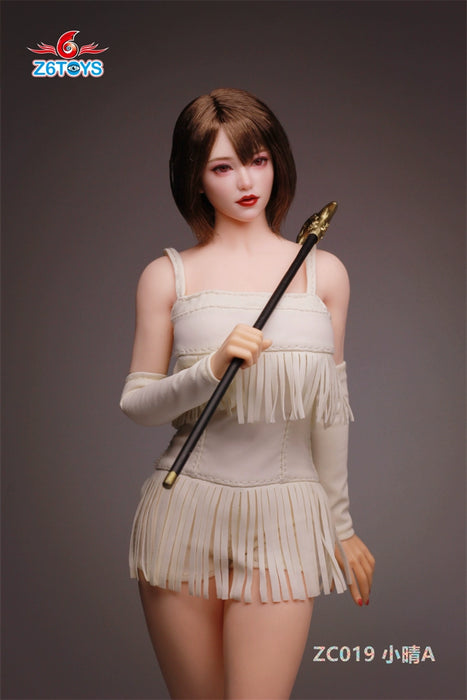 Pre-order 1/6 Z6TOYS ZC019 Xiao Qing Female Head Sculpt