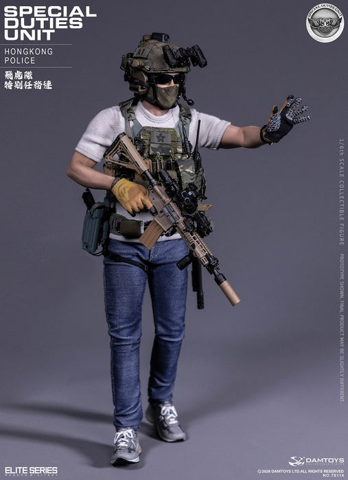 Pre-order 1/6 DAMTOYS 78114 HK SDU Assault Team Leader Action Figure