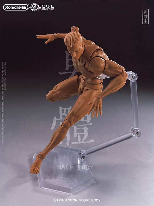 Pre-order 1/12 Romankey X COWL Super Flexible Male Body