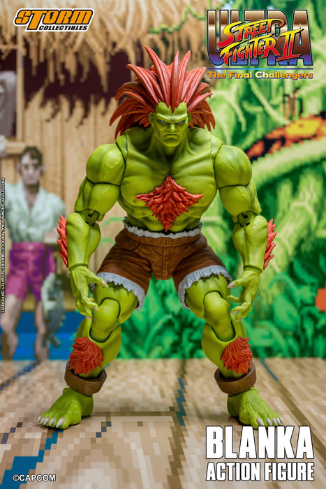 [Pre-owned] In-stock 1/12 Storm Collectibles CPSF25 BLANKA Action Figure