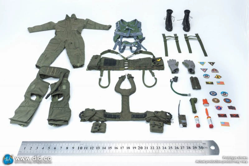 In-stock 1/6 DID D11014 U.S. F-14 Pilot Accessory Set