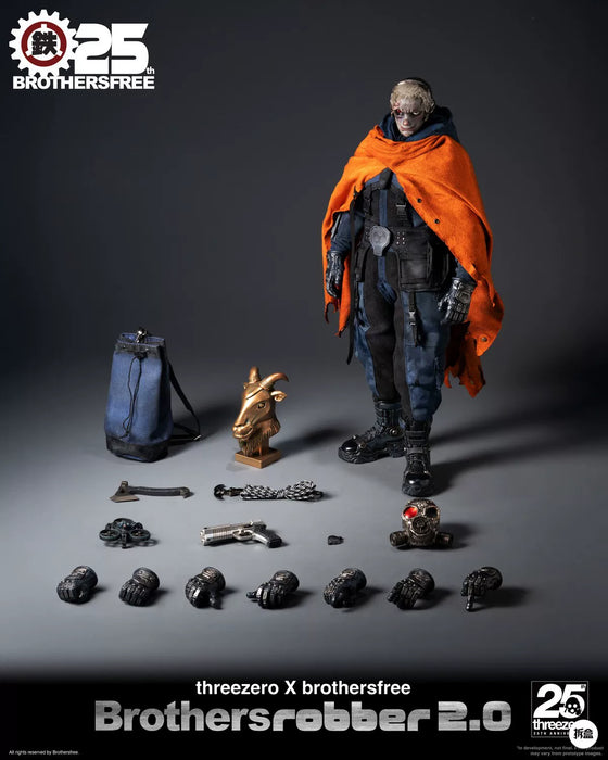 Pre-order 1/6 THREE ZERO Brothersrobber 2.0 25th Anniversary Ver.