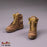 In-stock 1/6 SK012 Handmade Desert Combat Lace-up Hollow Boots