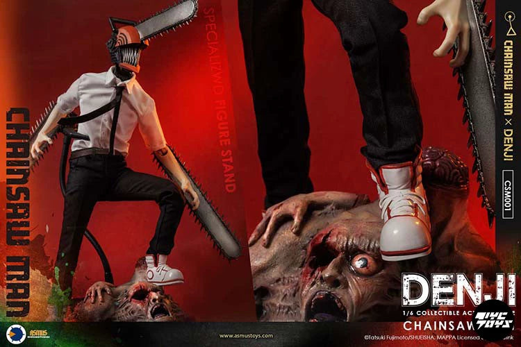Pre-order 1/6 ASMUS TOYS CSM001 Chainsaw Man Denji Action Figure