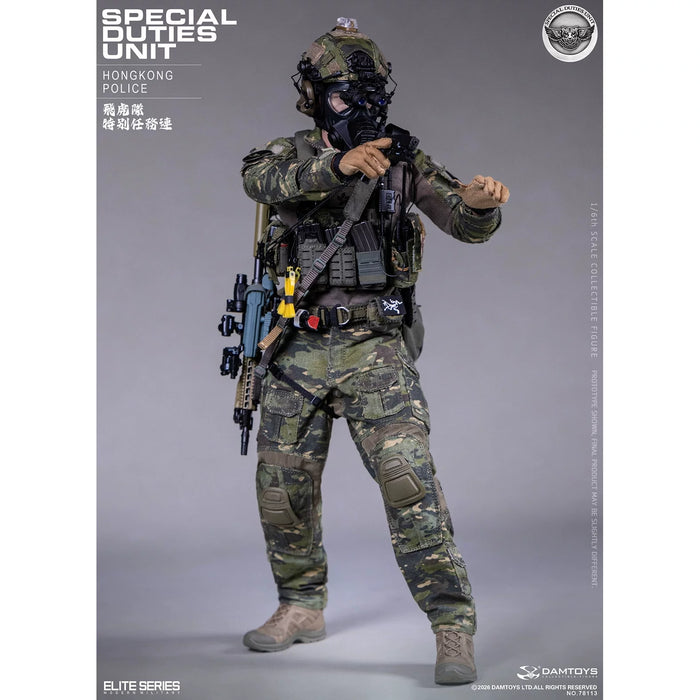 Pre-order 1/6 DAMTOYS 78113 HONGKONG POLICE SPECIAL DUTIES UNIT Action Figure