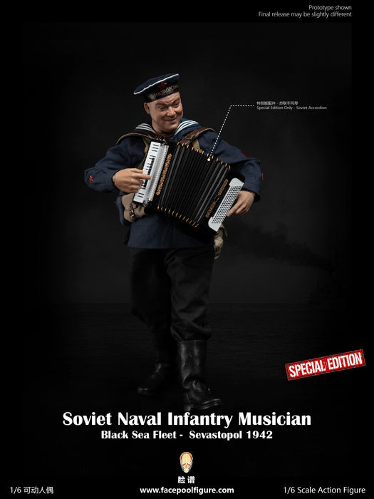 Pre-order 1/6 Facepool FP021 Soviet Naval Infantry Musician – Black Sea Fleet