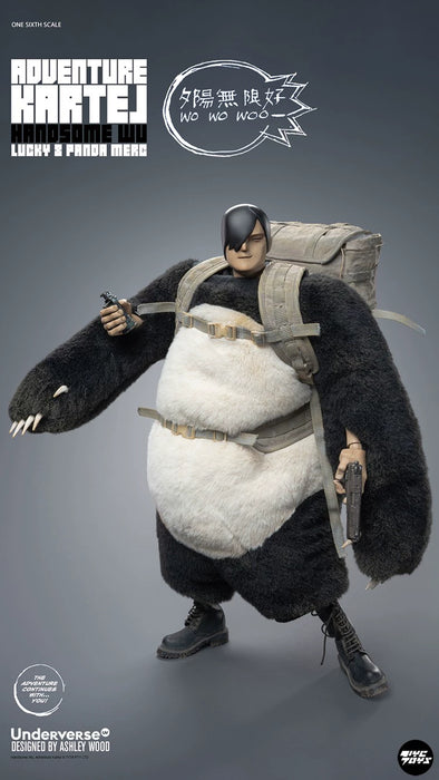 Pre-order 1/6 Underverse UV202514 DIRTY BOI PANDA HANDSOME WU Action Figure