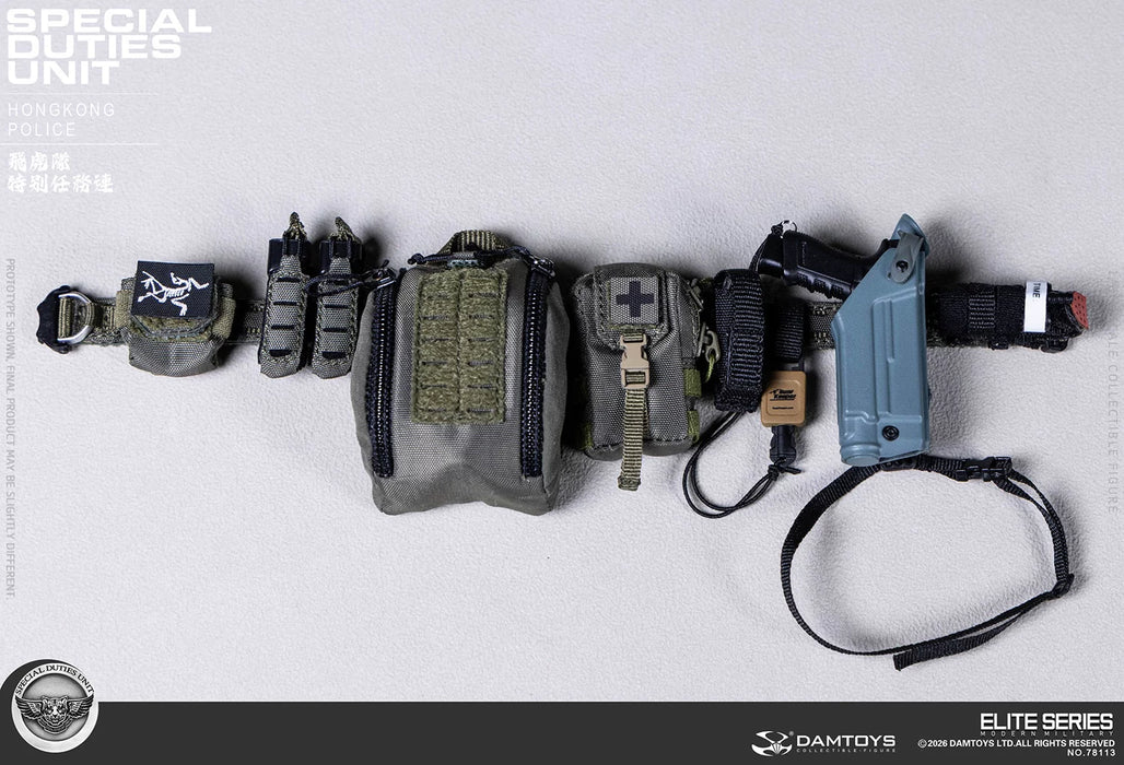 Pre-order 1/6 DAMTOYS 78113 HONGKONG POLICE SPECIAL DUTIES UNIT Action Figure