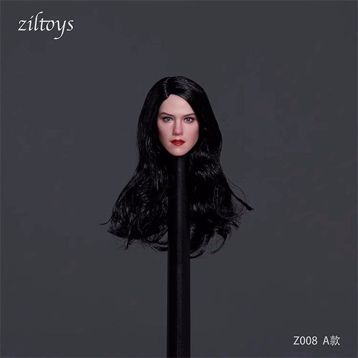 In-stock 1/6 ZILTOYS Z008 Female Head Sculpt