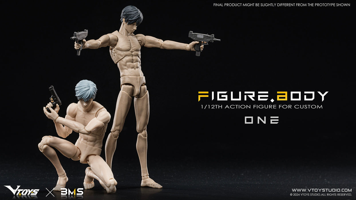 Pre-order 1/12 VTOYS X BMS Figure Body One VB002 VB003