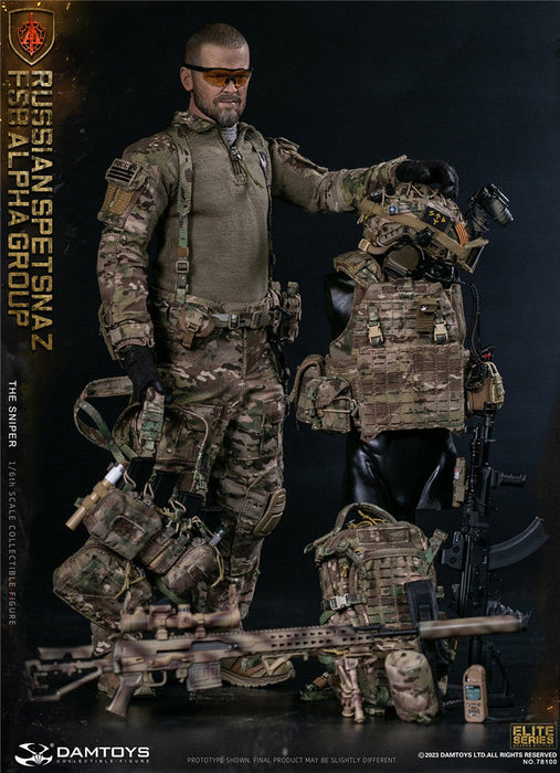 Pre-order 1/6 DAMTOYS 78100 RUSSIAN SPETSNAZ FSB ALPHA GROUP SNIPER