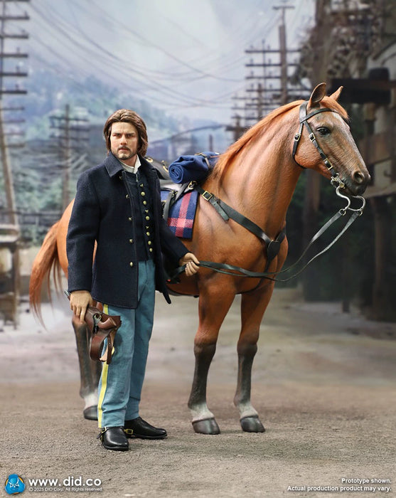 Pre-order 1/6 DID NS80186 US Army 7th Cavalry Regiment 1876 – Captain Nathan Action Figure